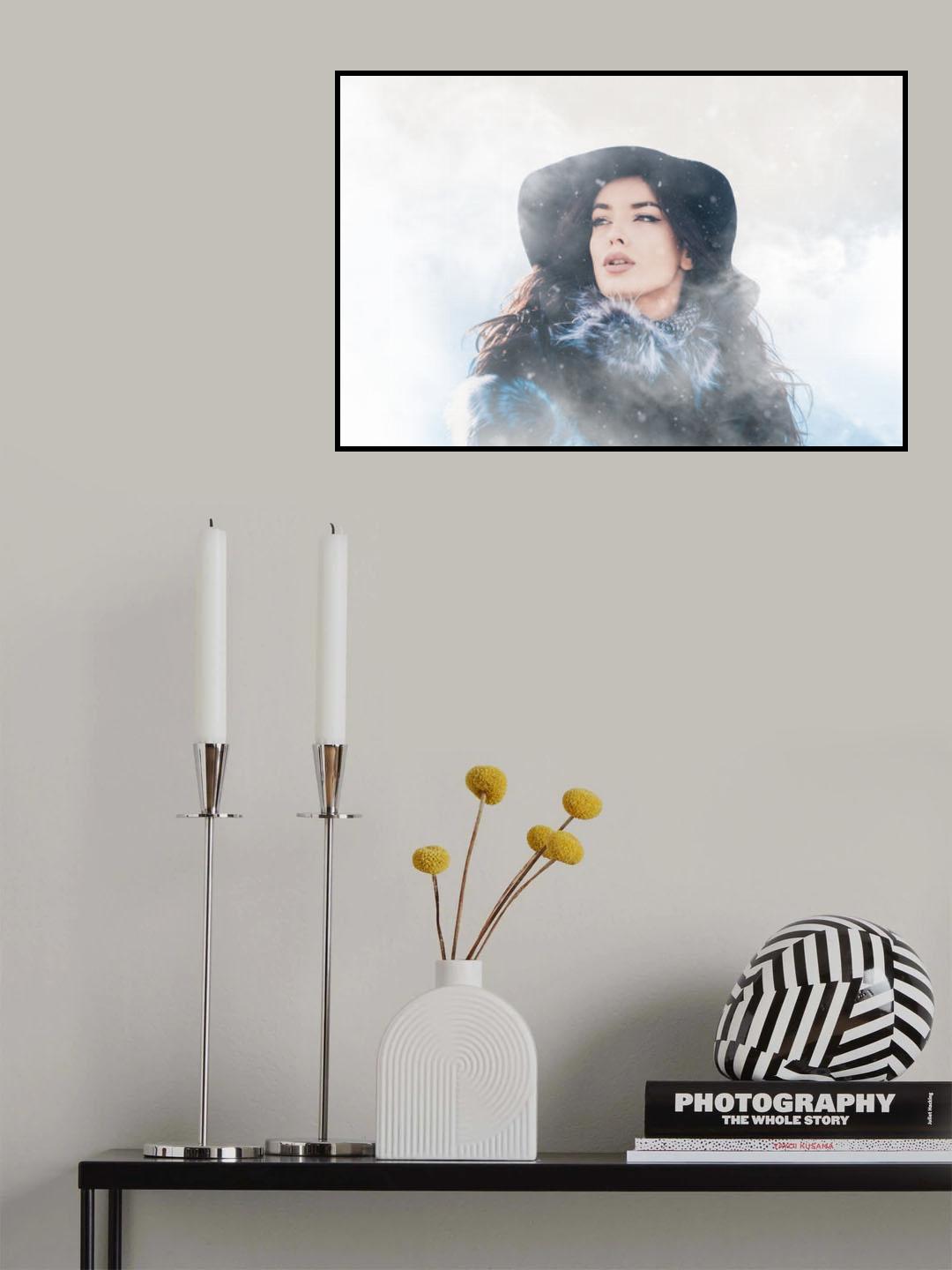 Snow Storm Poster och Canvastavla
