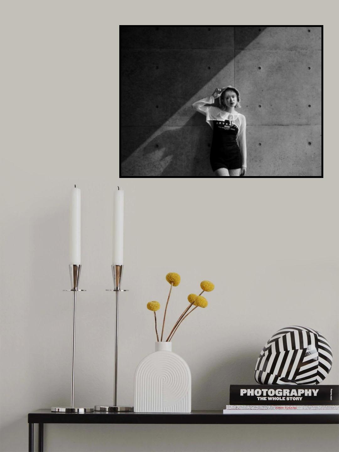 Tilted Shadow Poster och Canvastavla