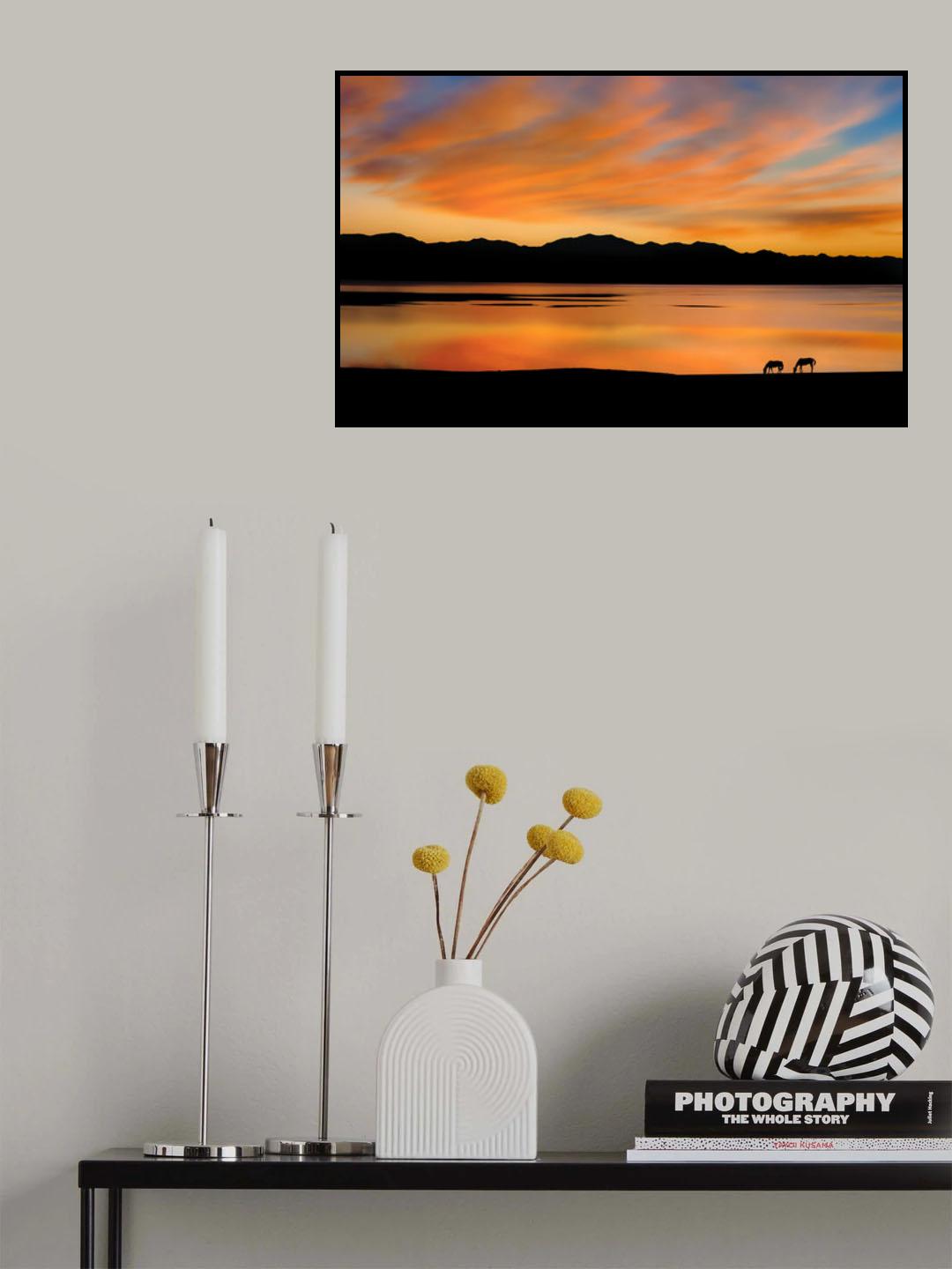 Sayram Dawn Poster och Canvastavla