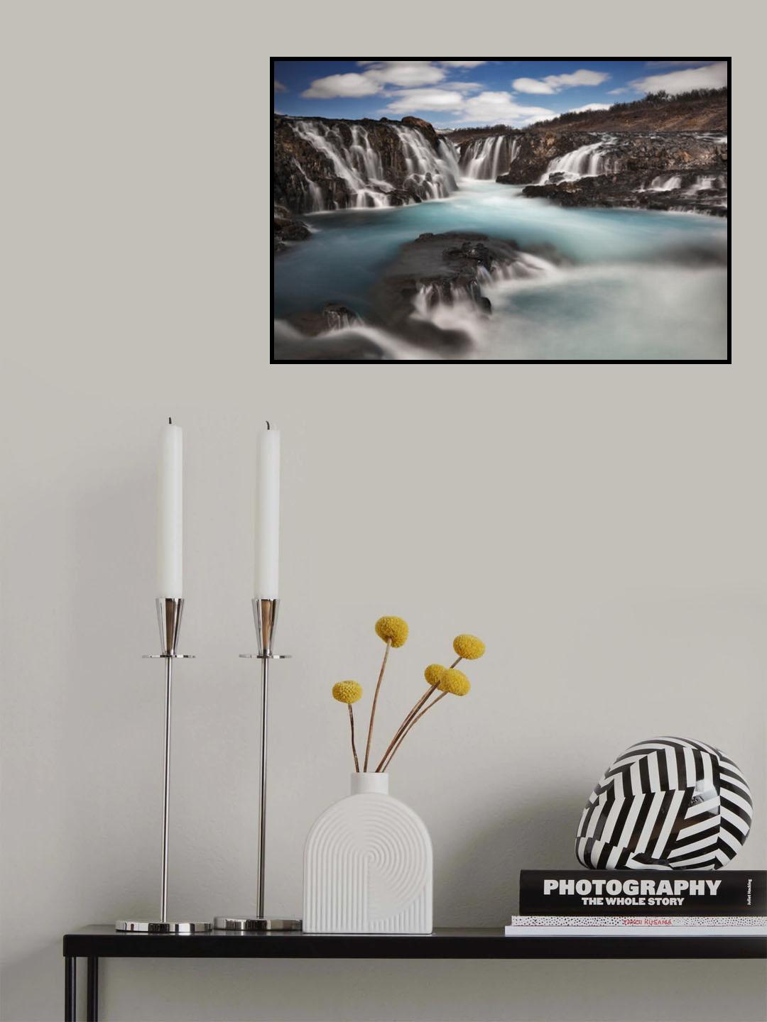 Flow Poster och Canvastavla