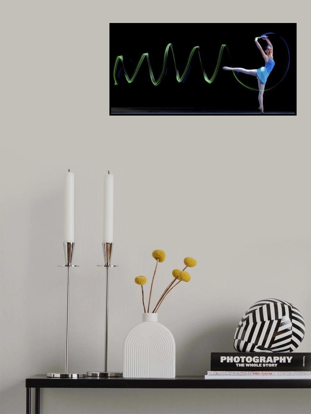 Fun With Light Poster och Canvastavla