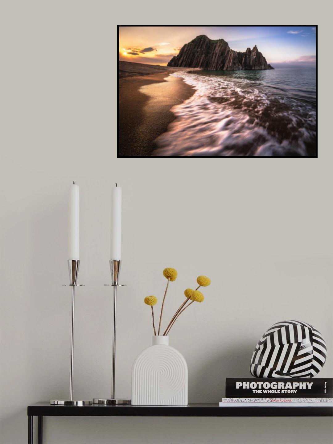 Andesite on the sea Poster och Canvastavla