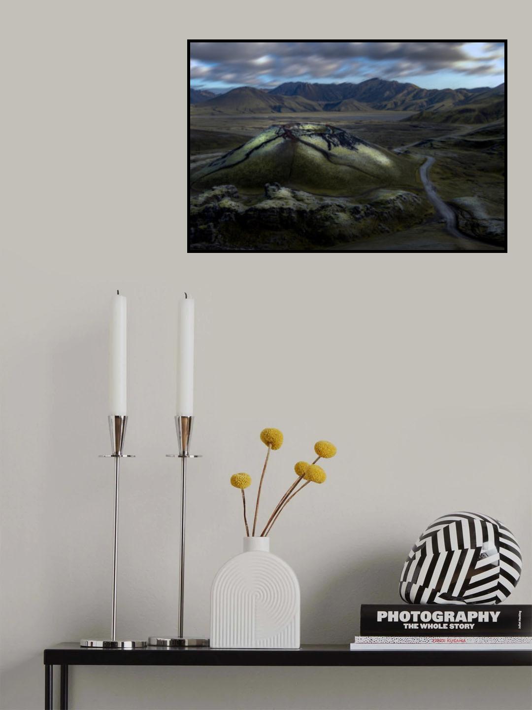 Crater Poster och Canvastavla