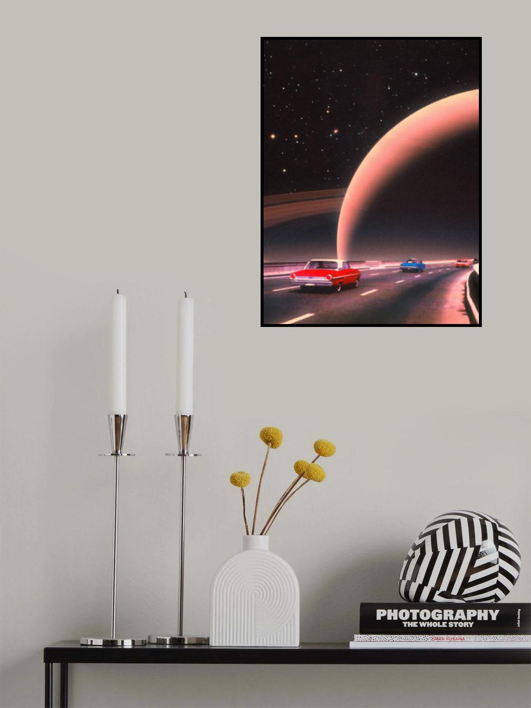 Saturn Traffic Poster och Canvastavla