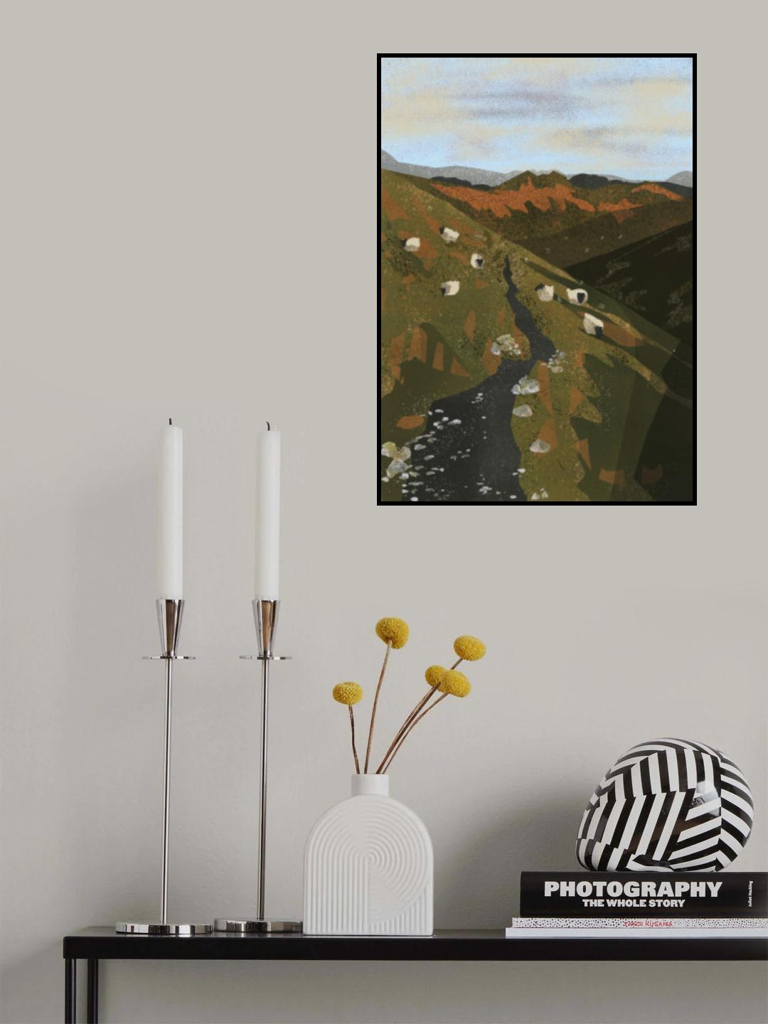 Connemara National Park, Ireland, Wall art Print Poster och Canvastavla