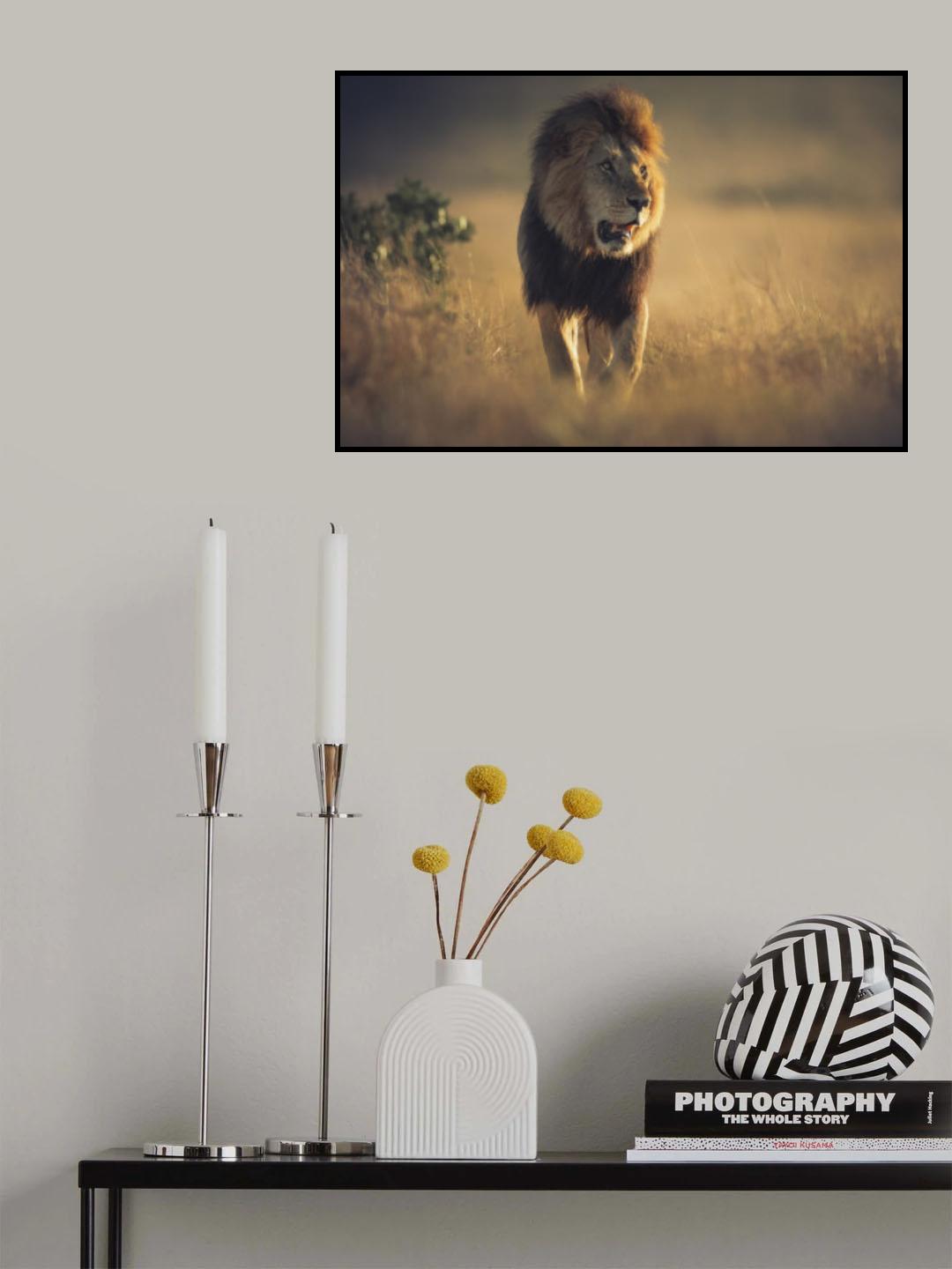 The King Poster och Canvastavla