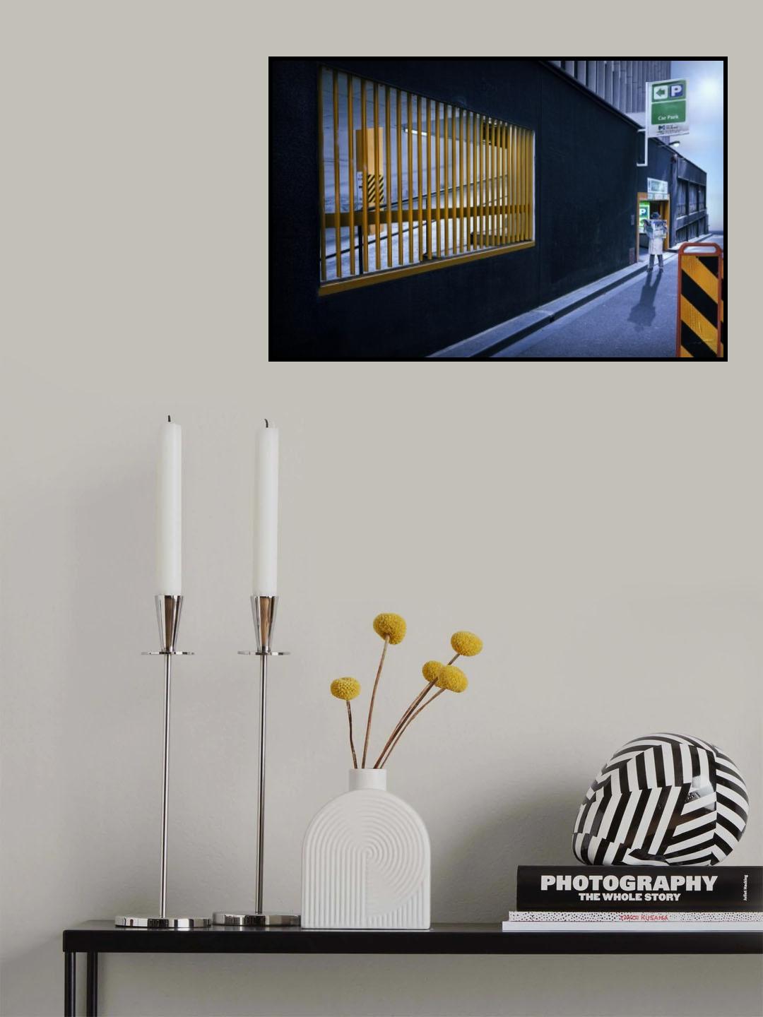 The car park Poster och Canvastavla