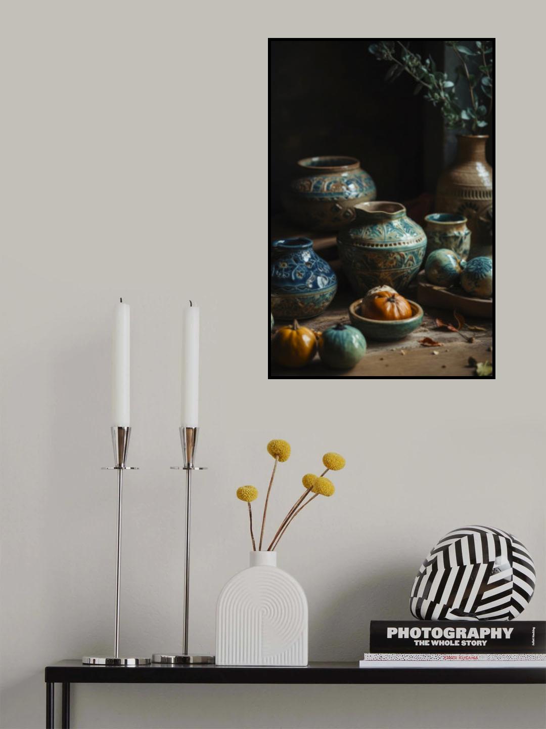 Moroccan Still Life No 2 Poster och Canvastavla