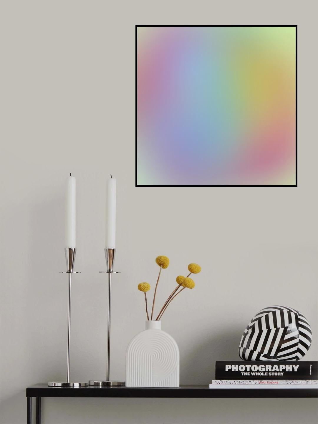 Smooth Gradient Backgrounds 10 Poster och Canvastavla