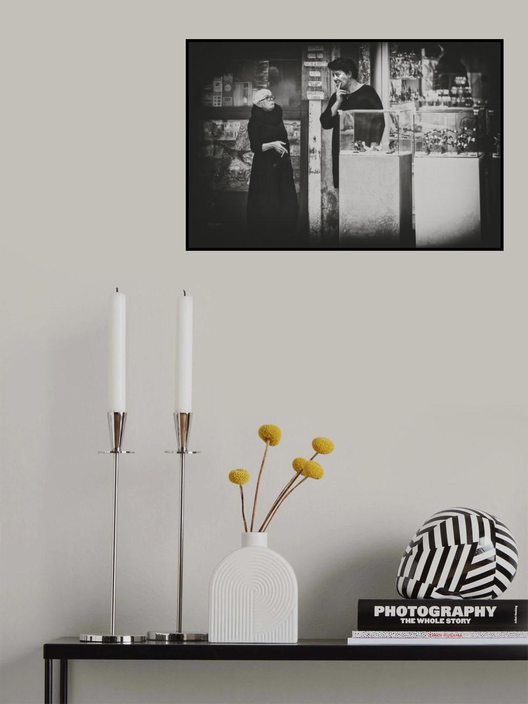 Who Cares Poster och Canvastavla