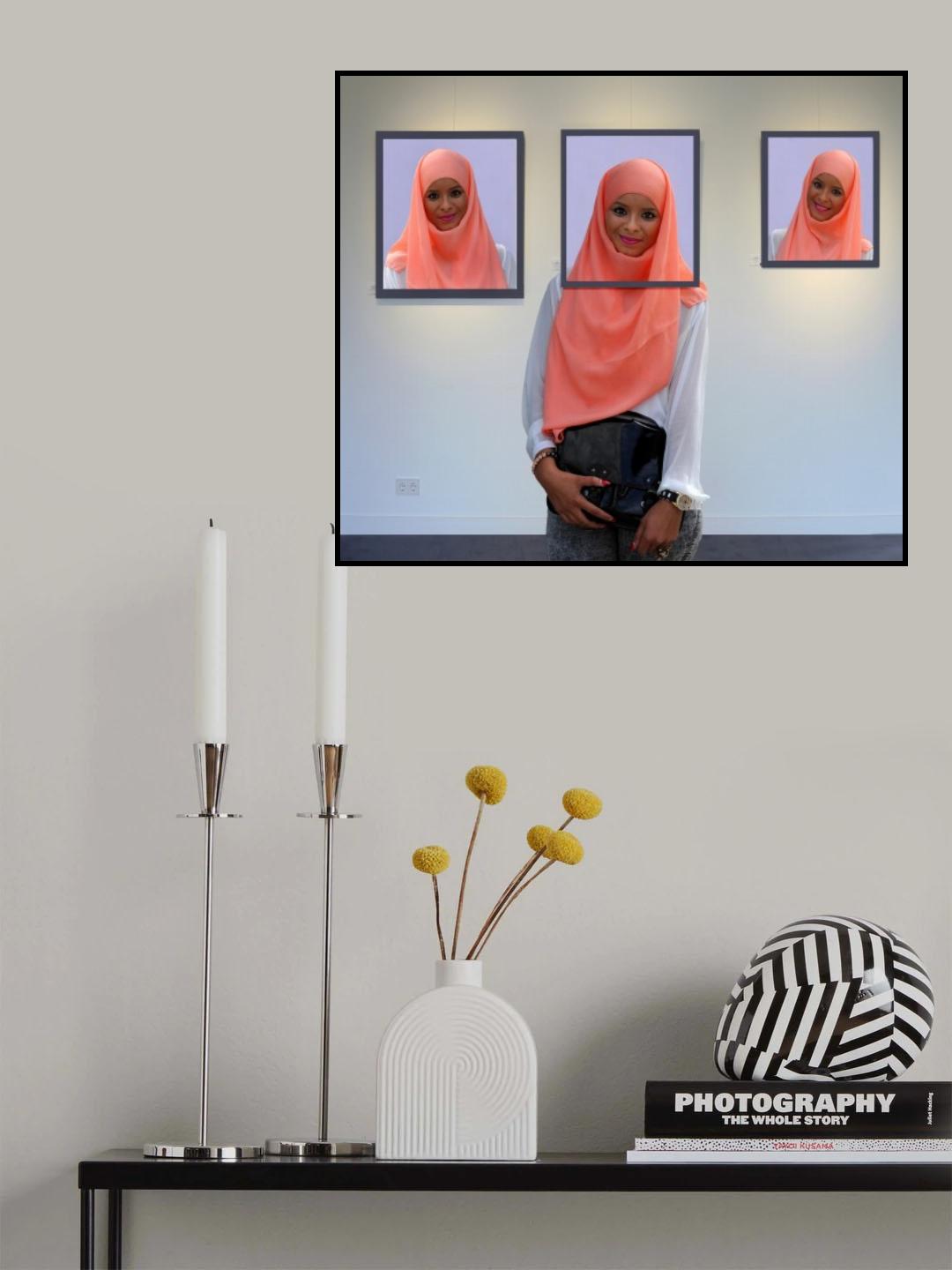 She and herself Poster och Canvastavla