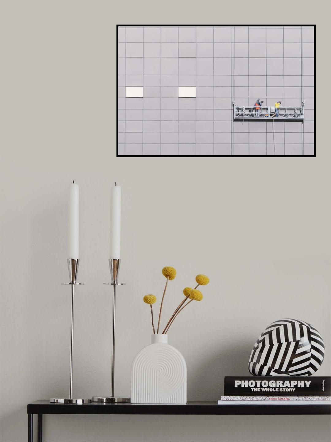 Building Cleaners Poster och Canvastavla