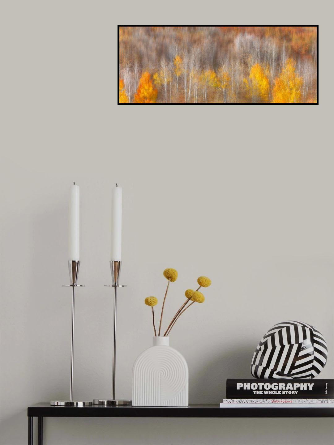 Autumn Painting Poster och Canvastavla