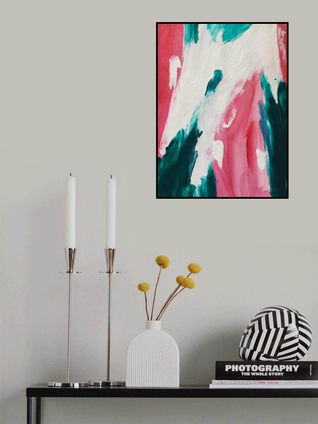 Abstract 20 Poster och Canvastavla
