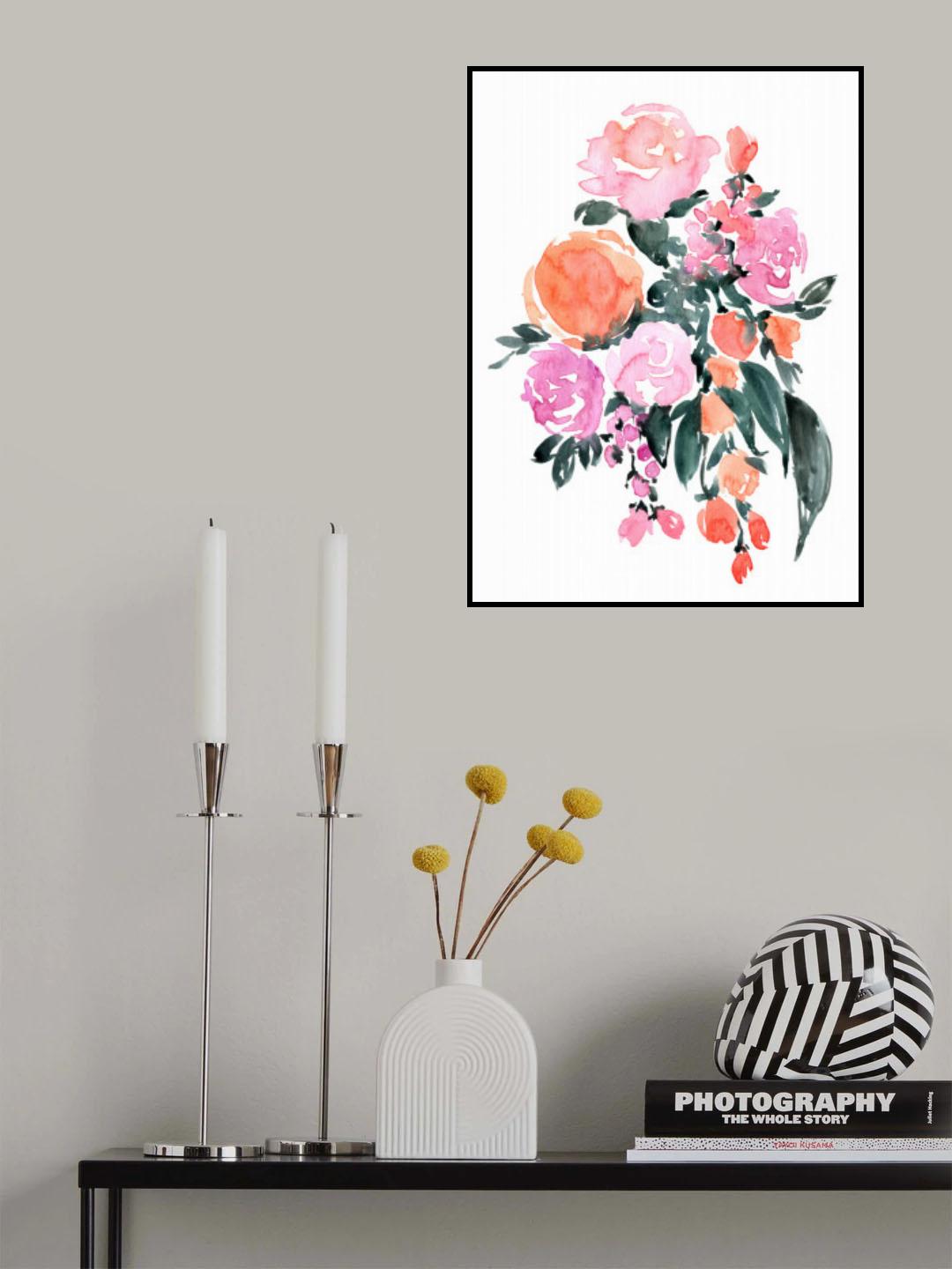 Heidi bouquet Poster och Canvastavla