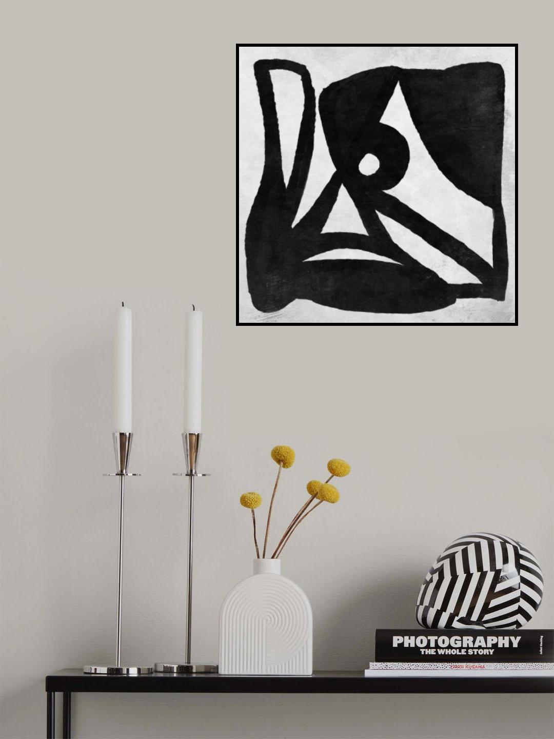 Abstract Melody No2 Poster och Canvastavla