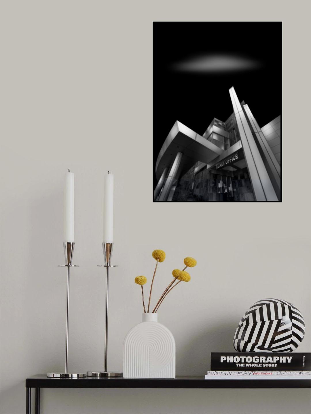 Music Art Center Poster och Canvastavla
