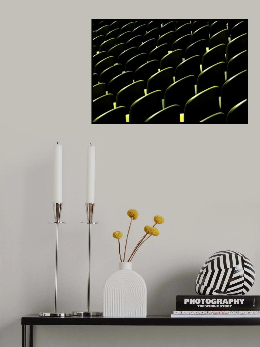 Green Grandstand Poster och Canvastavla