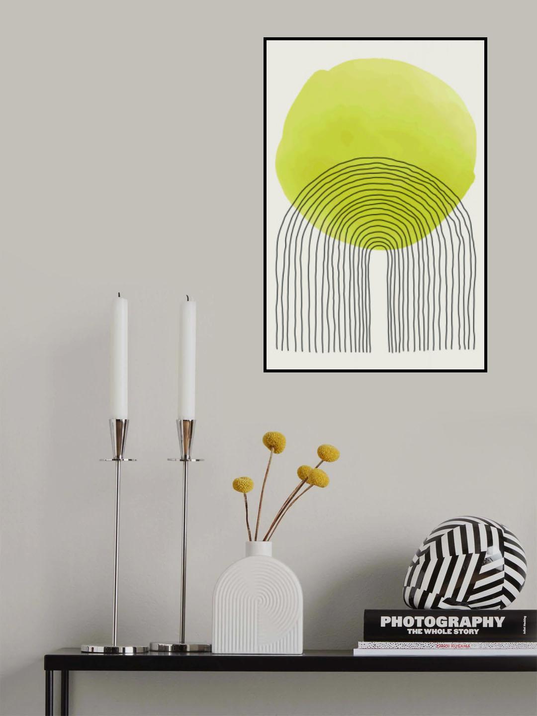 Boho Sun Series #6 Poster och Canvastavla