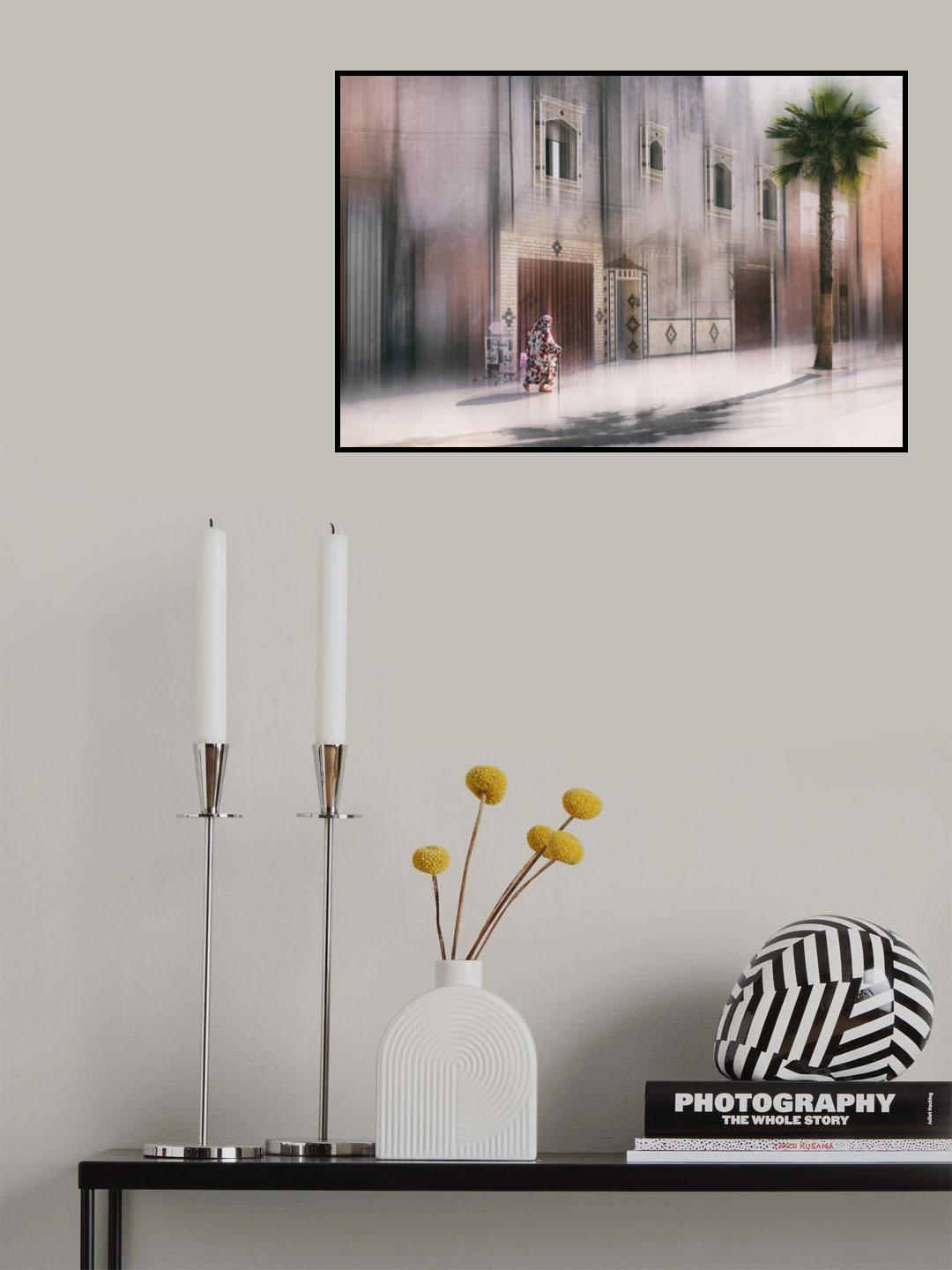 resident of the desert village Poster och Canvastavla