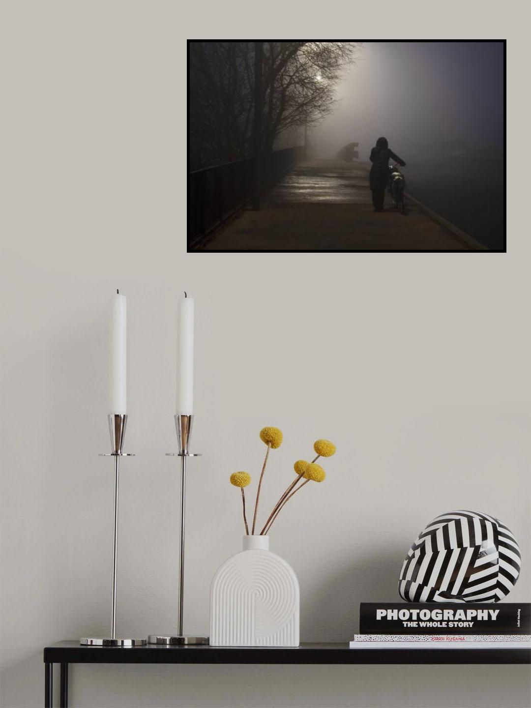 Fog Poster och Canvastavla
