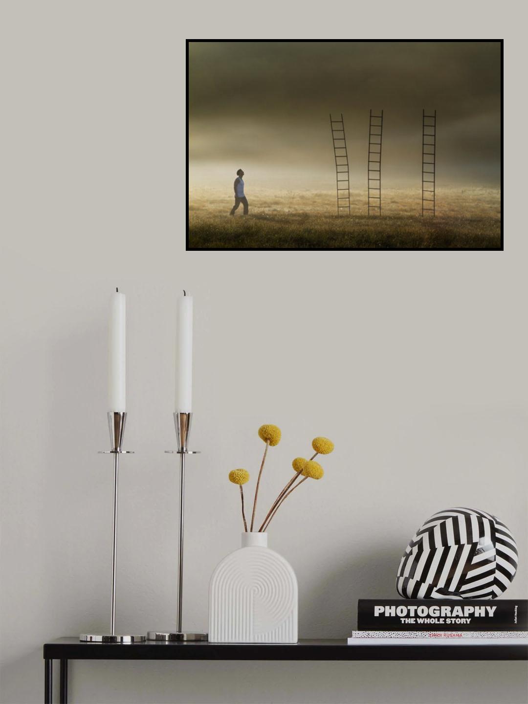Difficult Decision Poster och Canvastavla