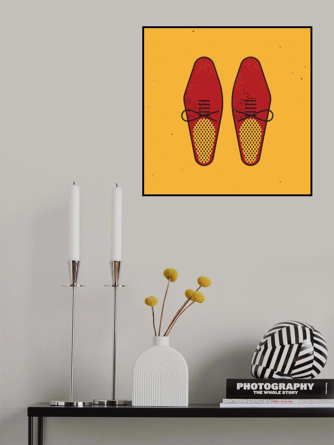 Red Shoes Poster och Canvastavla