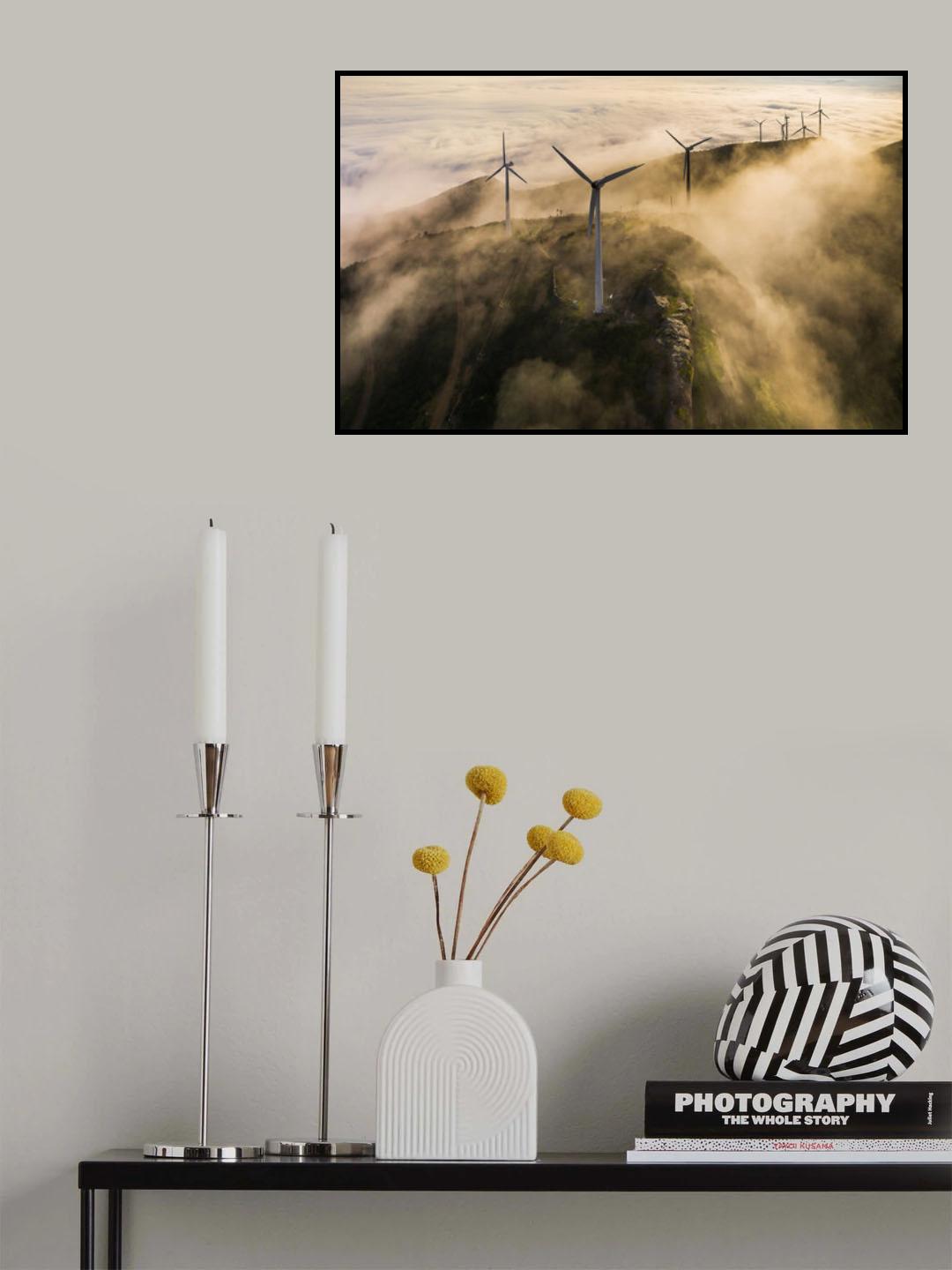 Wind Farm Poster och Canvastavla