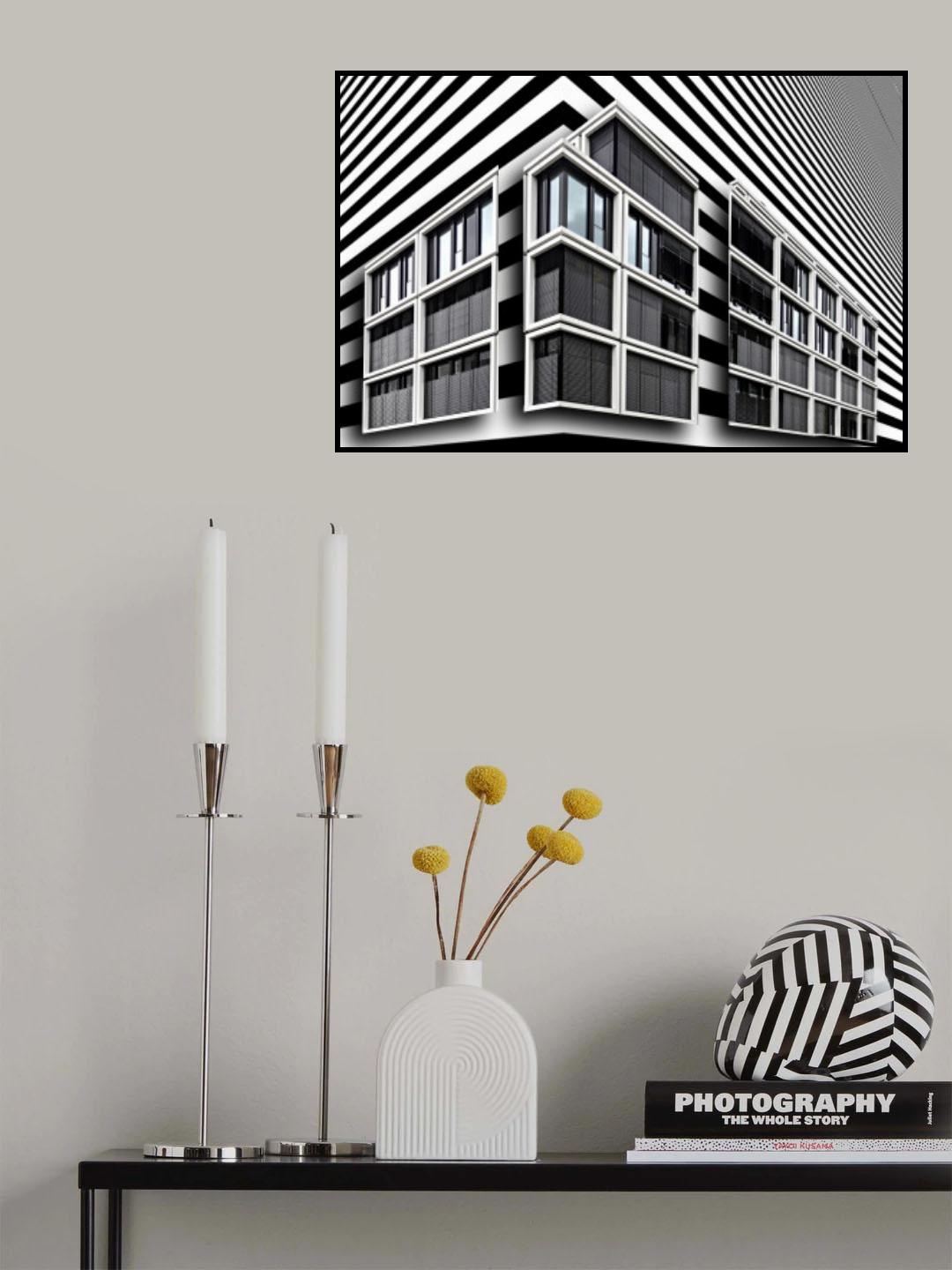 Stripe test Poster och Canvastavla