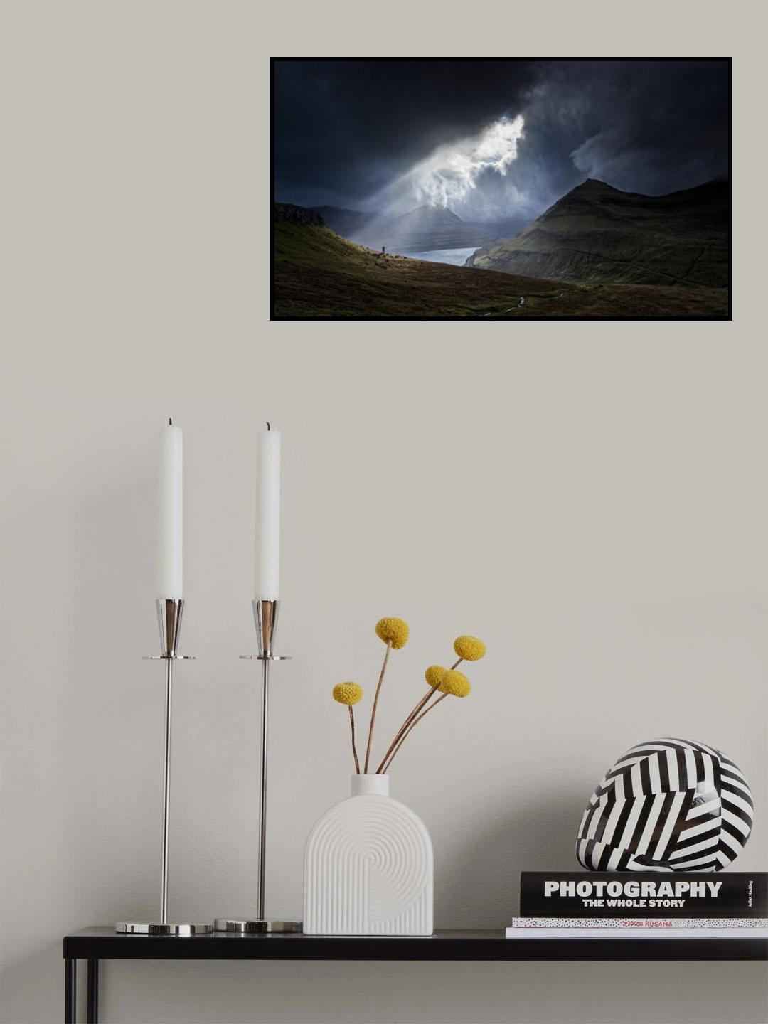 Light from Heaven Poster och Canvastavla