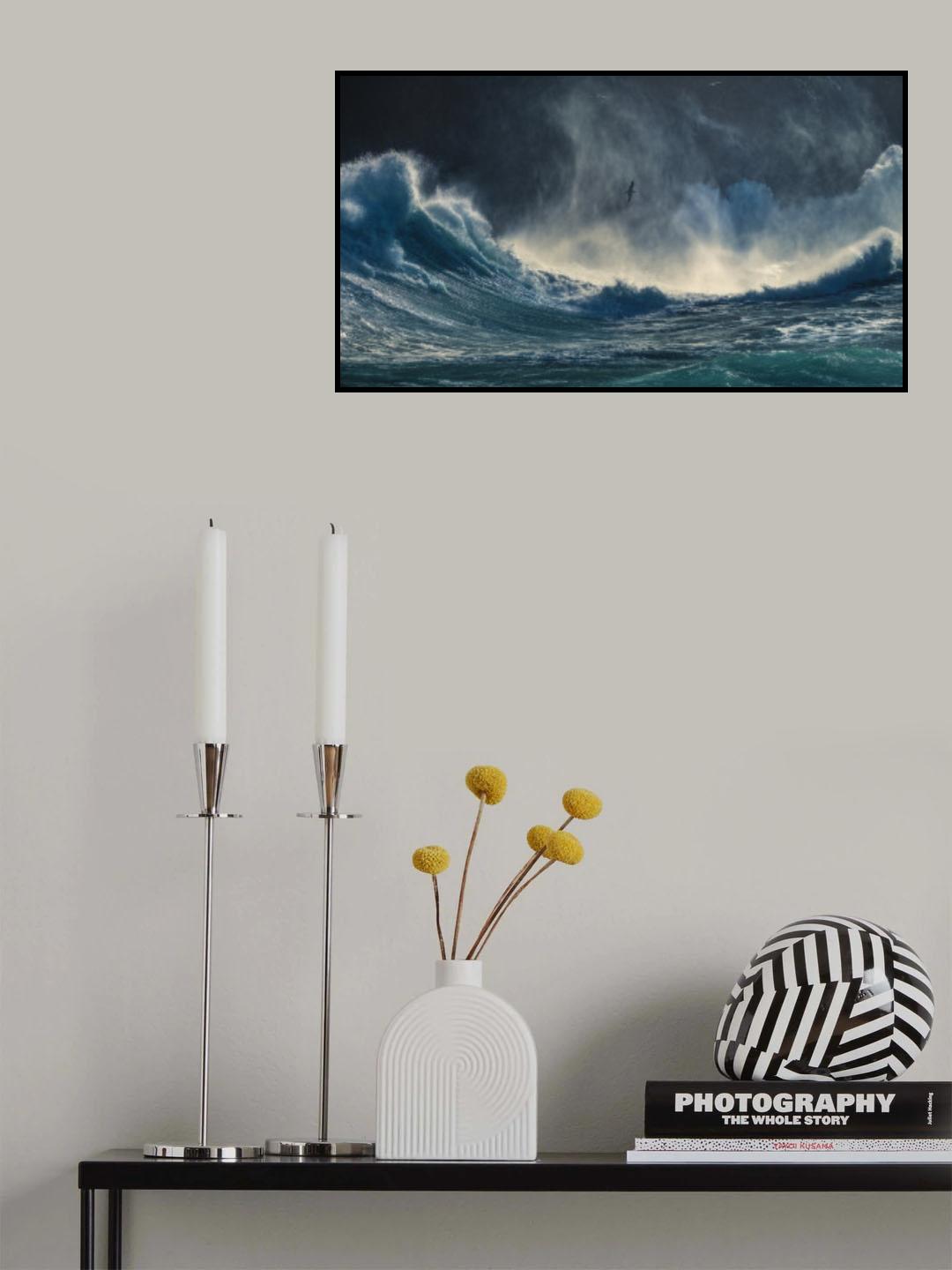 SEAGULL AT NORTH POLE Poster och Canvastavla