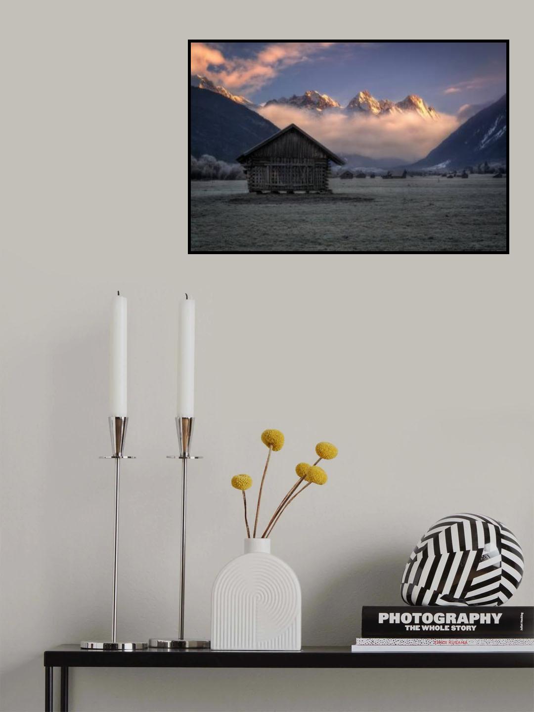 The Valley of Barns Poster och Canvastavla