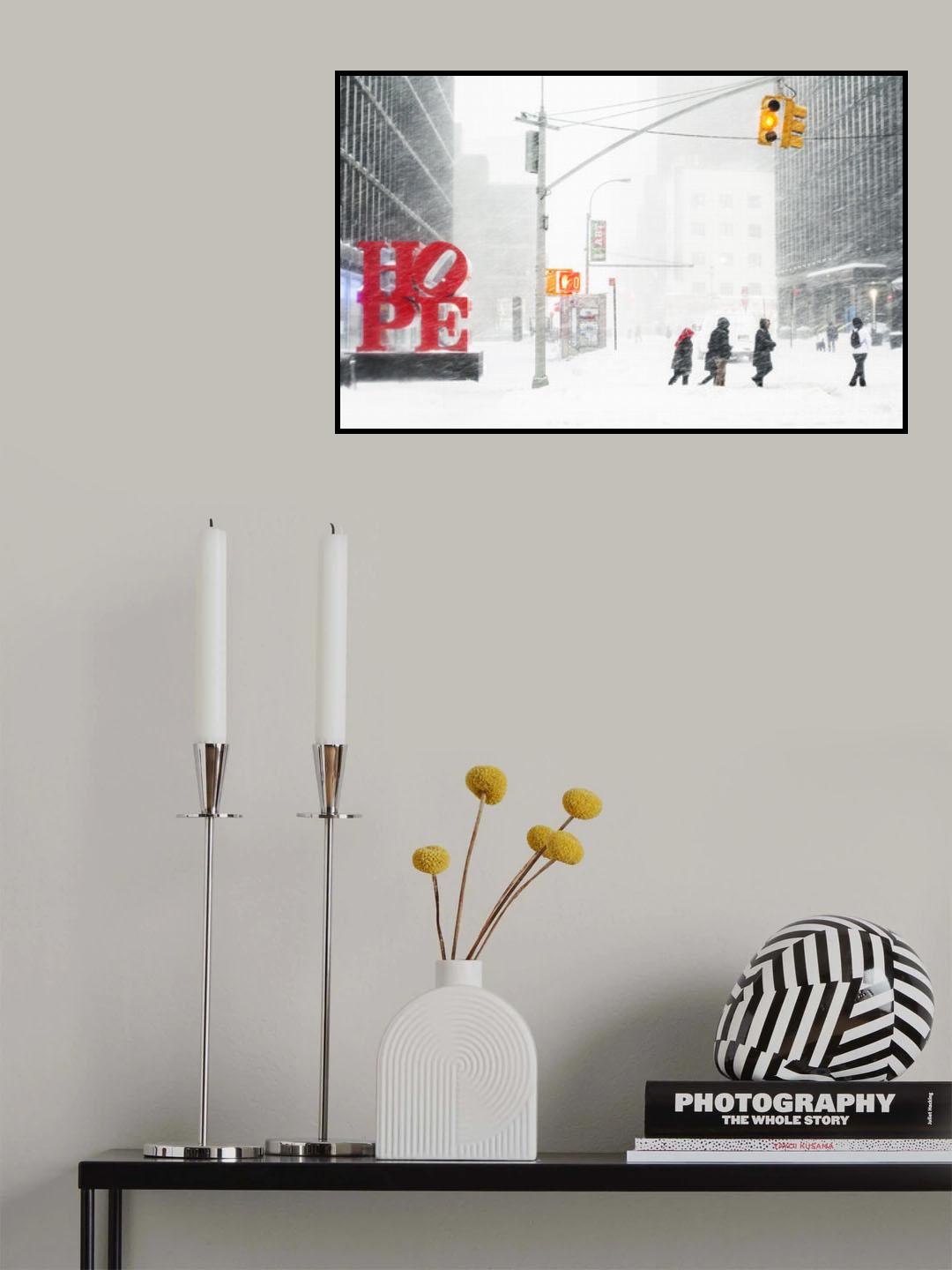 HOPE Poster och Canvastavla