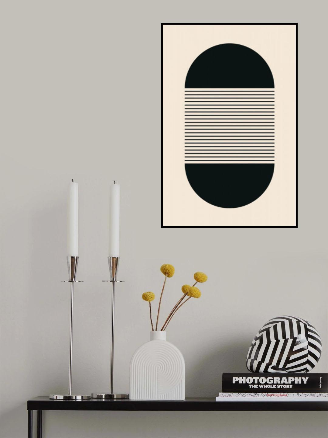 Geometric Vibes #4 Poster och Canvastavla