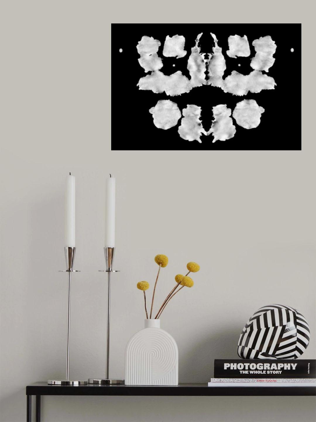 Inkblot 07 Poster och Canvastavla