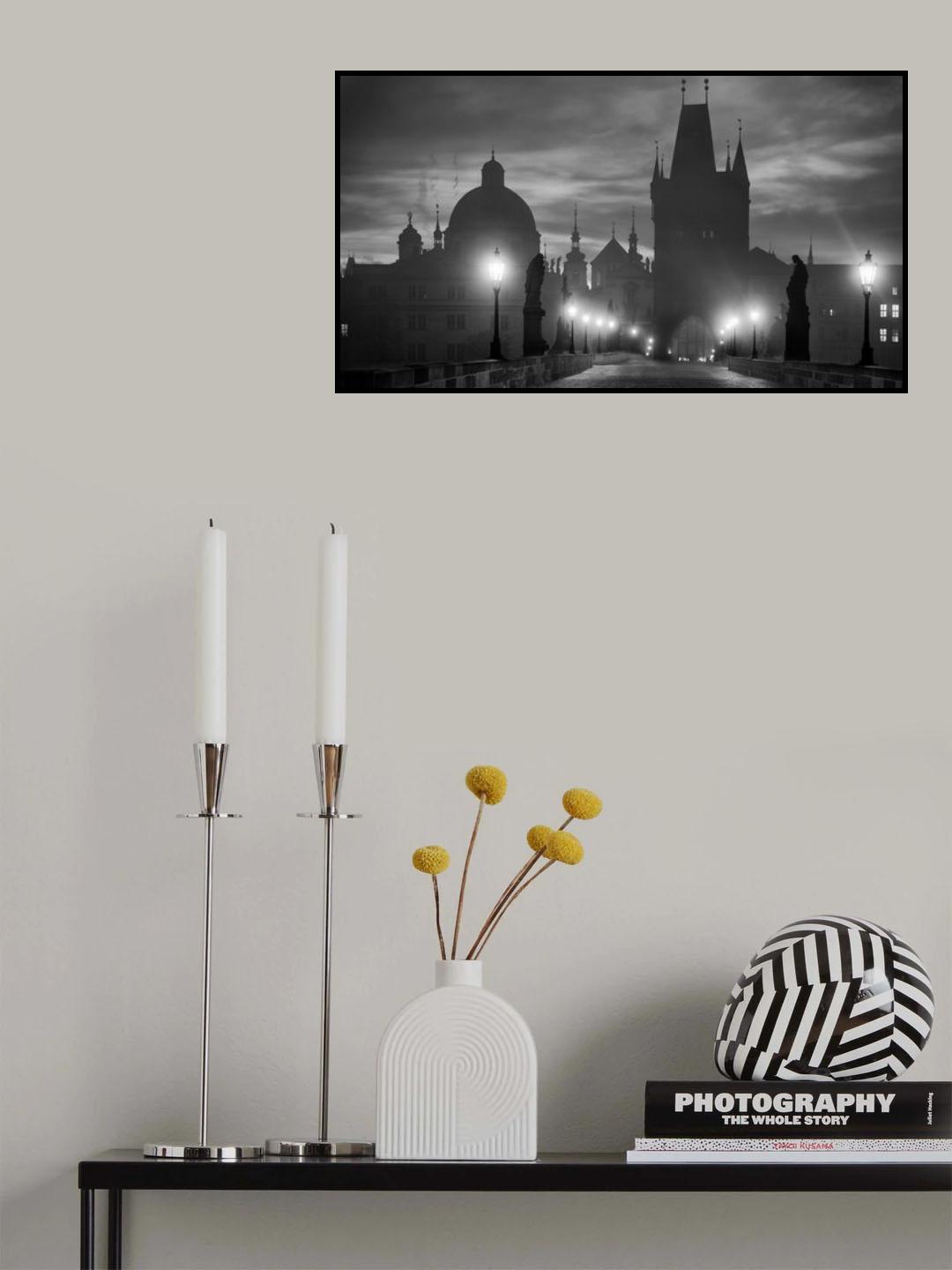 Charles Bridge Poster och Canvastavla