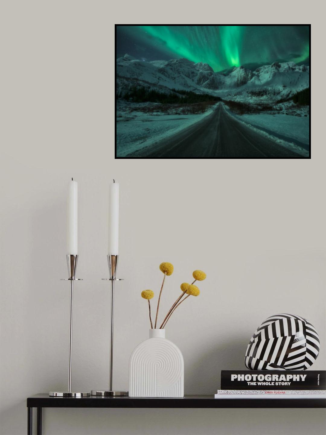 green lady Poster och Canvastavla