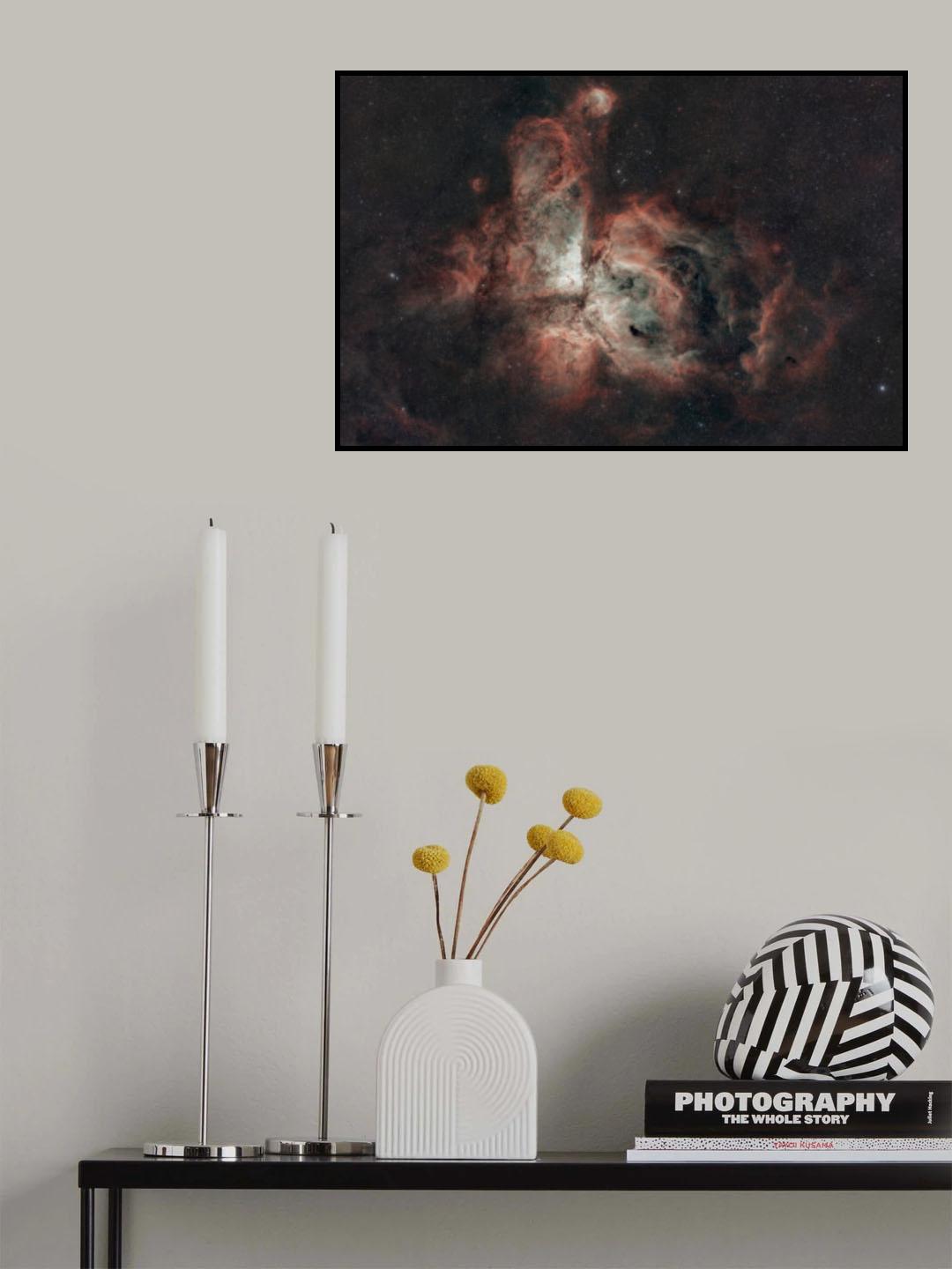 ETA Carina Nebula Poster och Canvastavla