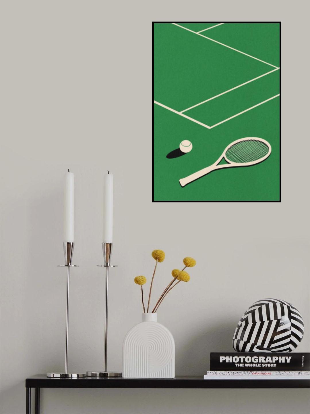 Rosi Feist Lawn Tennis Club Poster och Canvastavla