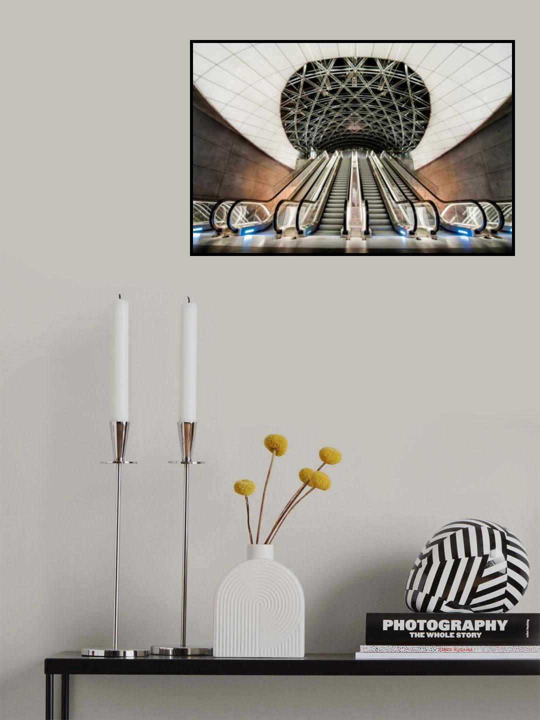 Below the concrete surface Poster och Canvastavla