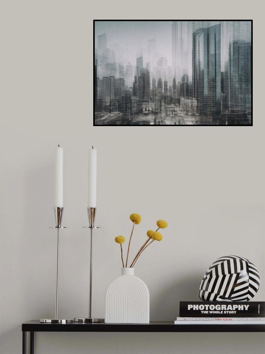 Chicago blue Poster och Canvastavla