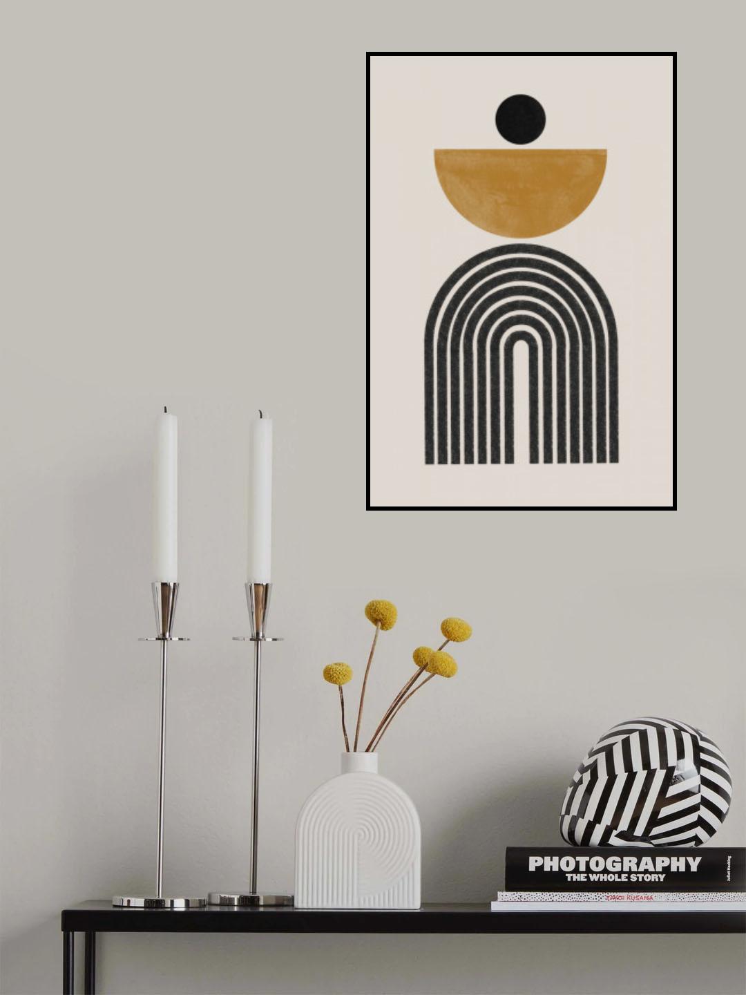 Mid Century No2. Poster och Canvastavla