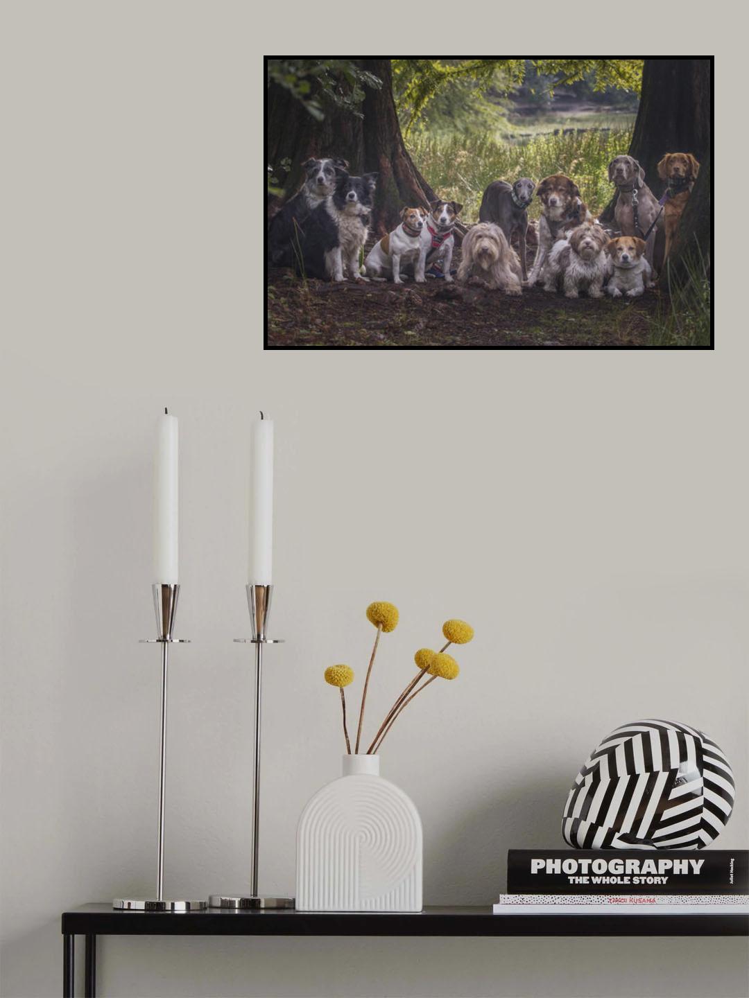 Family portrait Poster och Canvastavla