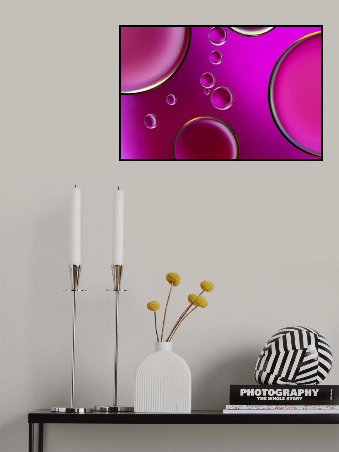 =Oil and water= Poster och Canvastavla