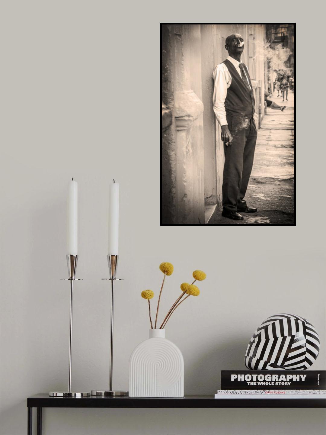 Street cigar Poster och Canvastavla