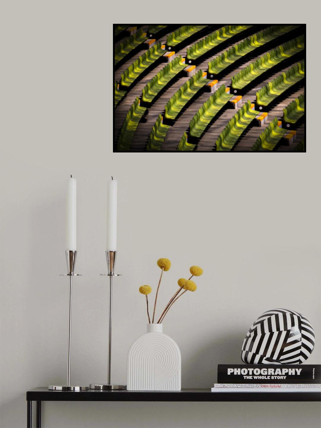 Olympia Stadion Munchen Poster och Canvastavla