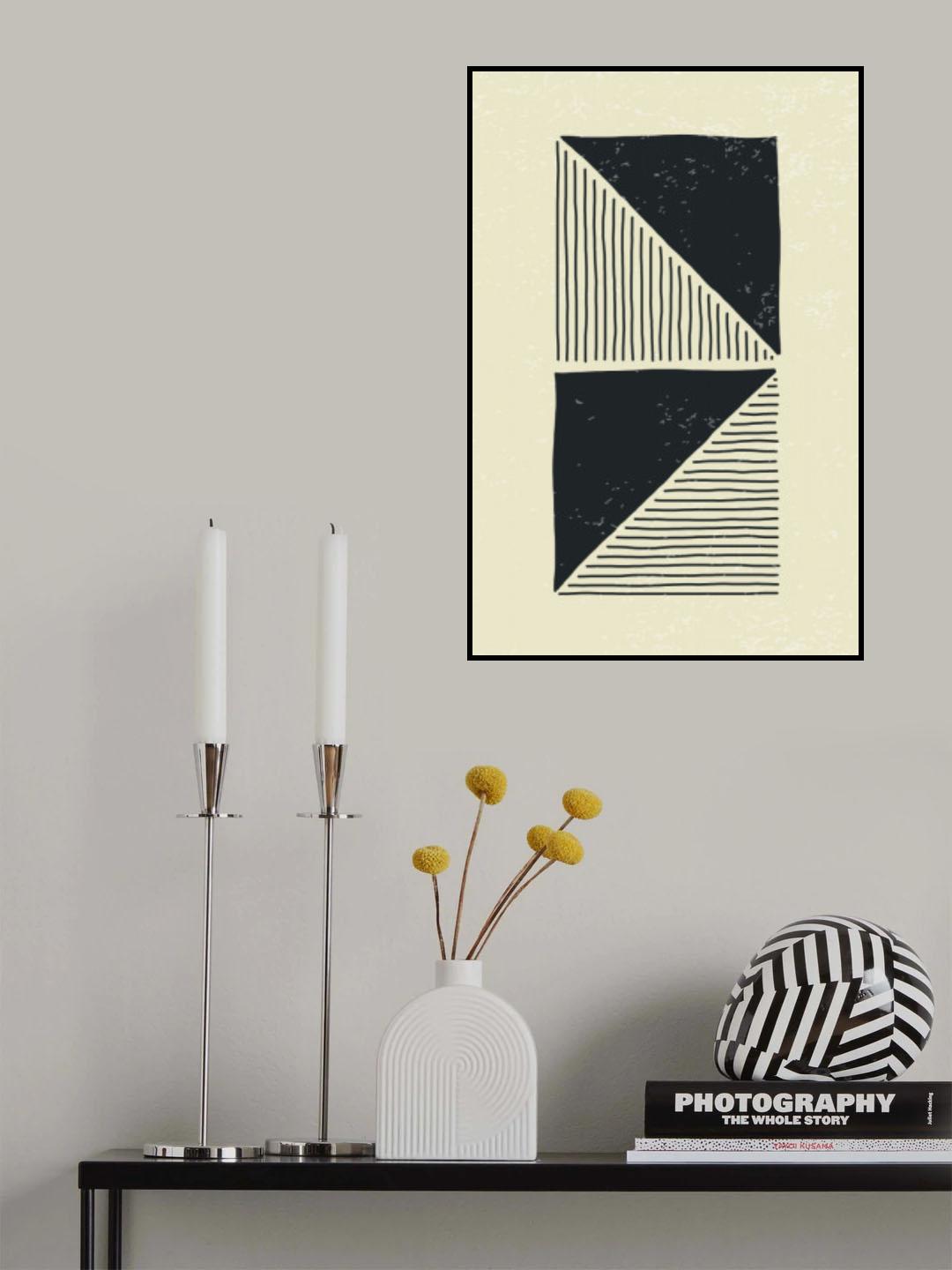 Black Triangles Series #2 Poster och Canvastavla