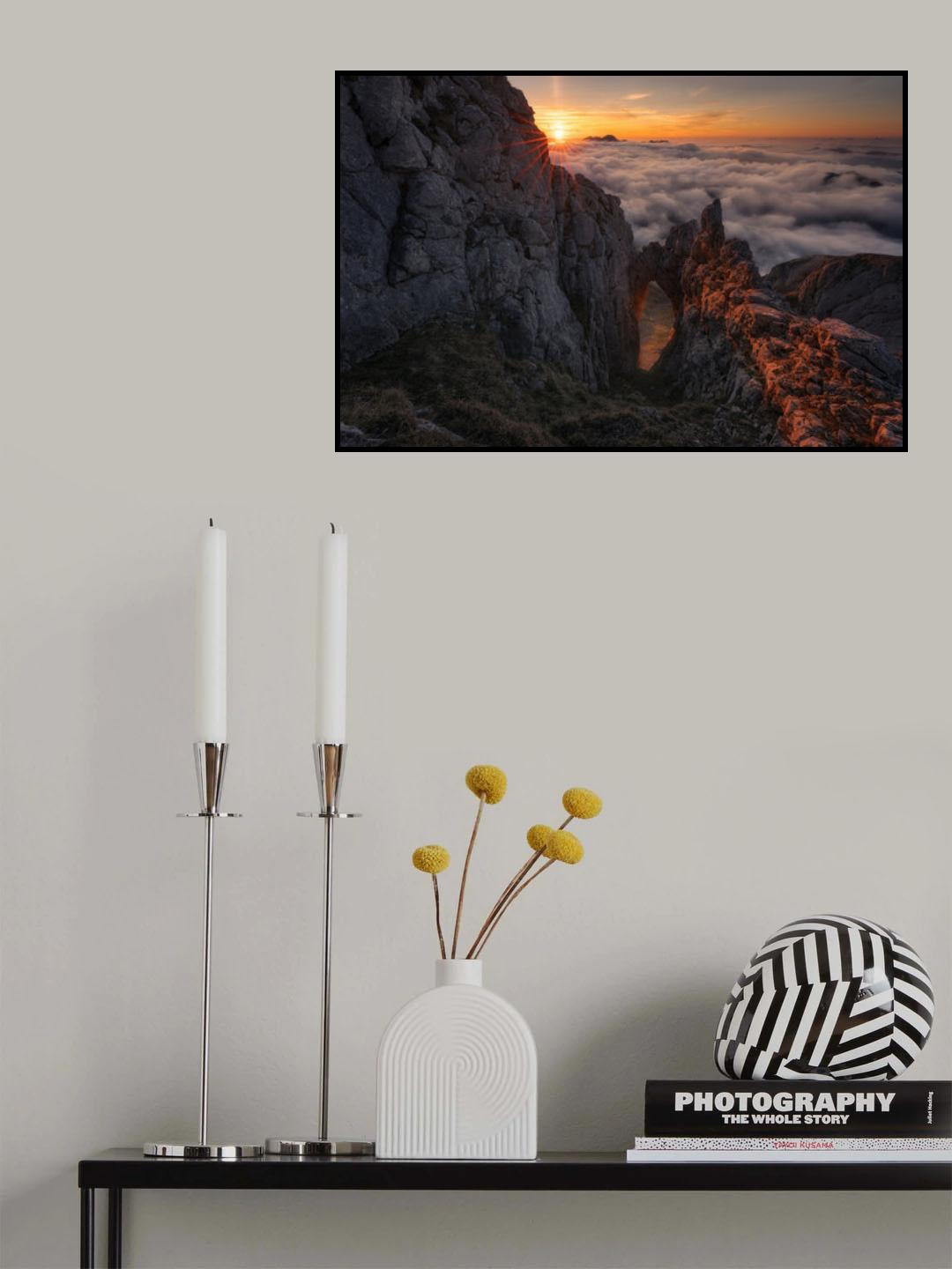 Picos de europa Poster och Canvastavla