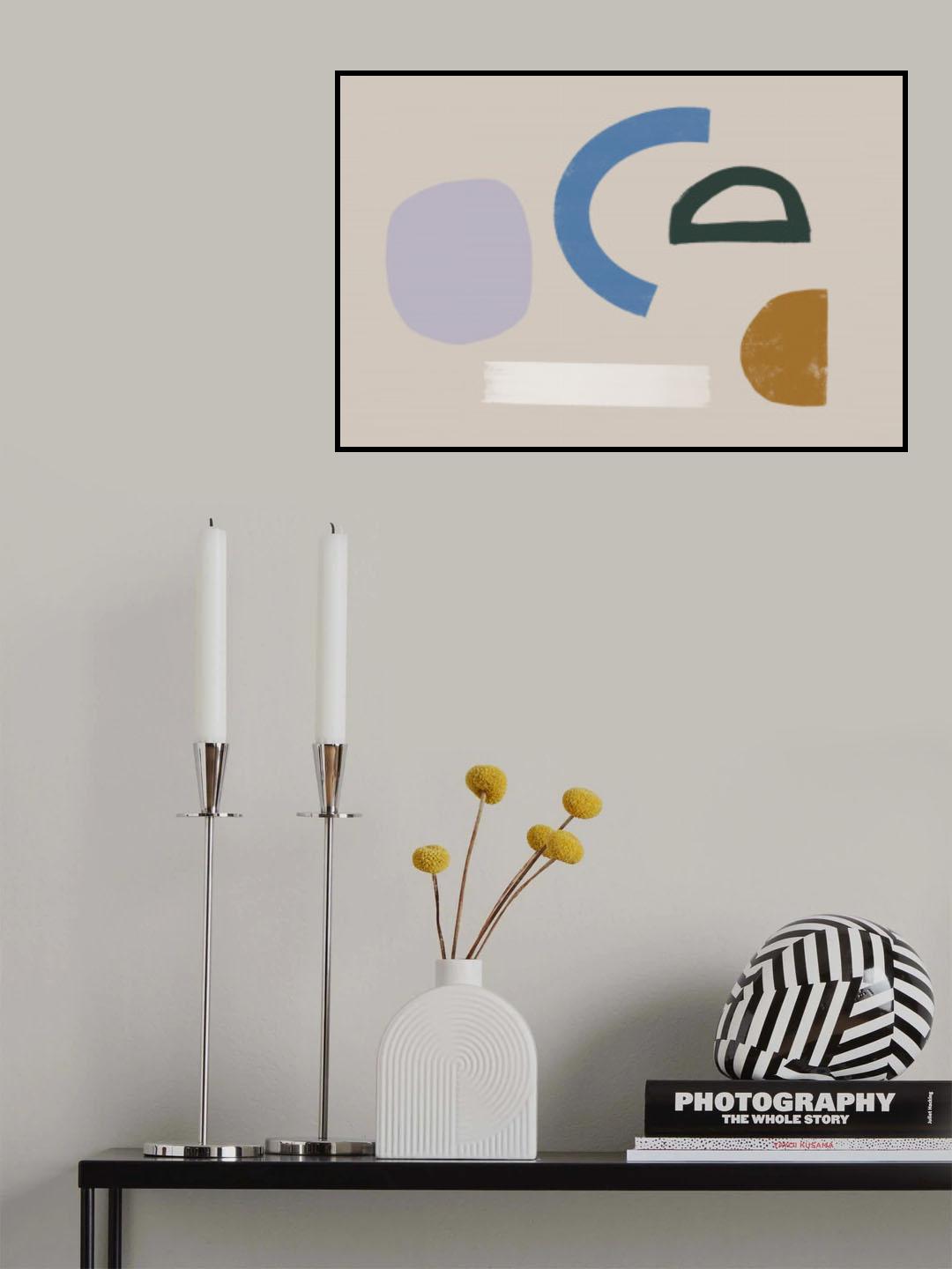 Abstract Composure Poster och Canvastavla