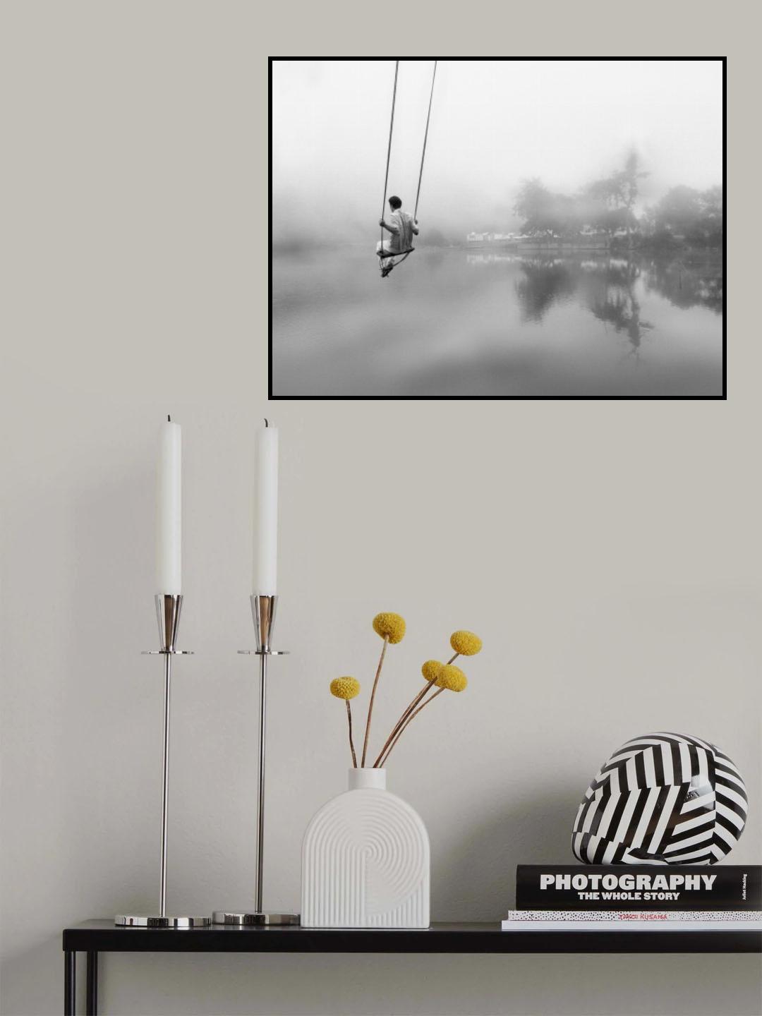 Imagination of flying Poster och Canvastavla